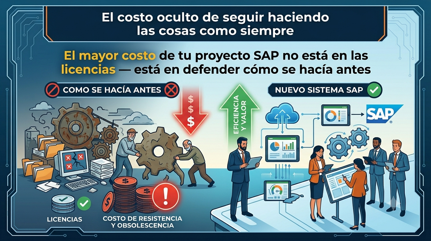 El Costo Oculto de seguir haciendo las cosas como siempre