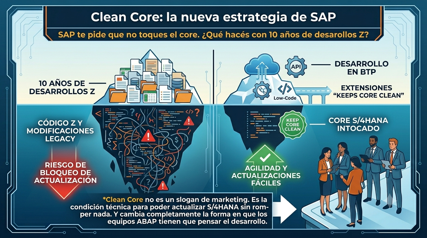 Clean Core: la nueva estrategia de SAP